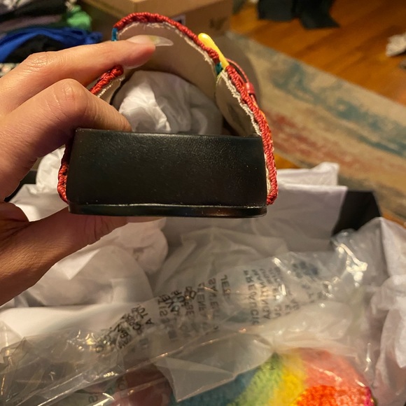 Kurt Geiger crocheted mules/slides size 10 - Picture 4 of 7